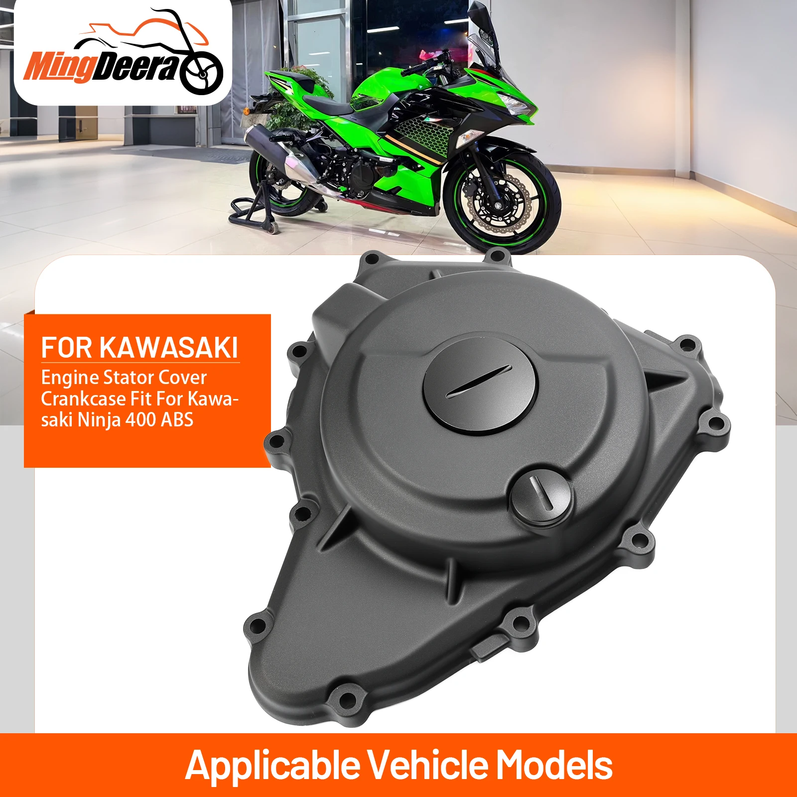Suitable For Kawasaki Ninja 400 ABS 2018-2024 Motorcycle Engine Stator Cover Crank Case Cover Left Stator Starter Shell Protecto
Suitable For Kawasaki Ninja 400 ABS 2018-2024 Motorcycle Engine Stator Cover Crank Case Cover Left Stator Starter Shell Protecto