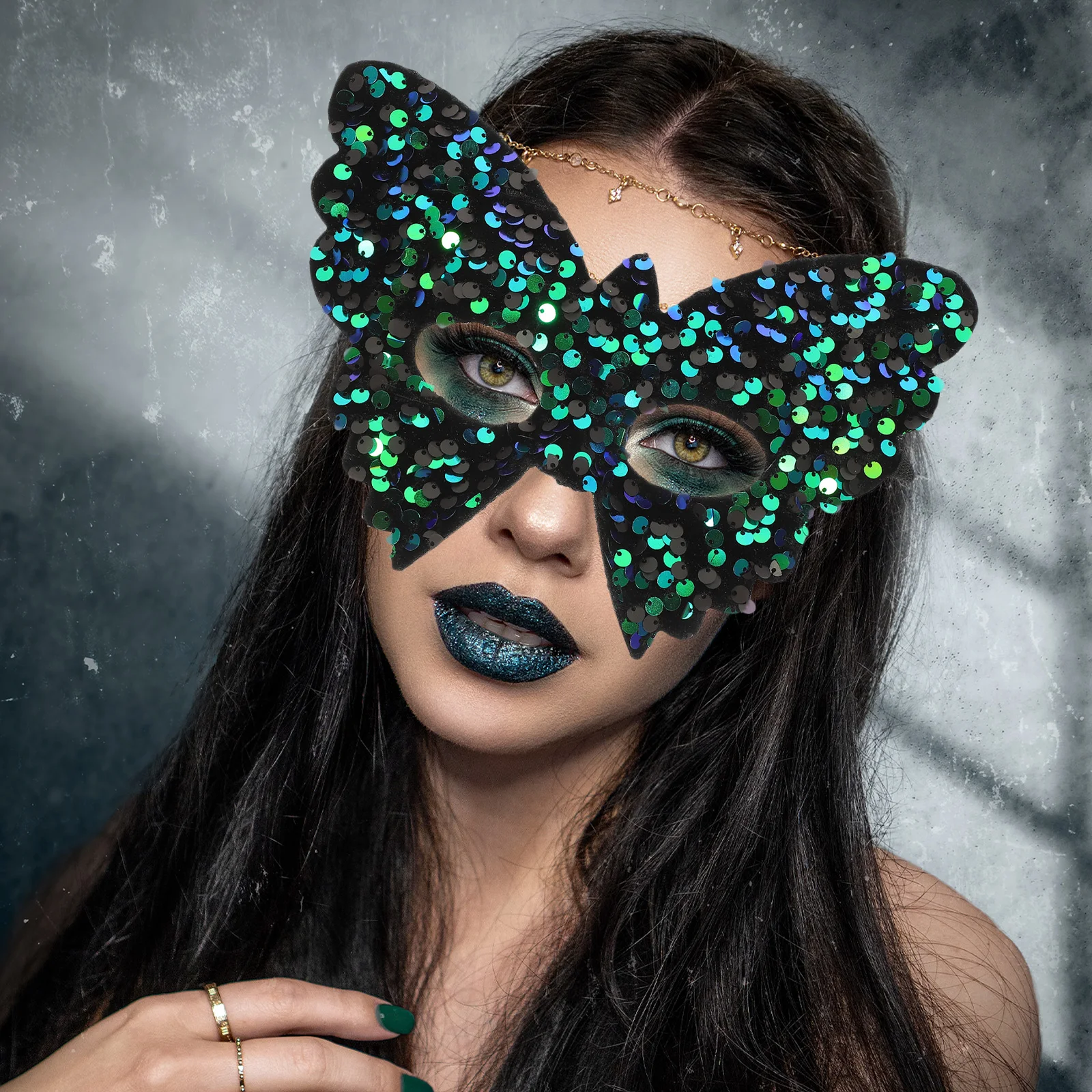 Sequin Butterfly Mask Masquerade Masks for Women Mardi Gras Prom Party Accessories PVC Material Adjustable
Sequin Butterfly Mask Masquerade Masks for Women Mardi Gras Prom Party Accessories PVC Material Adjustable