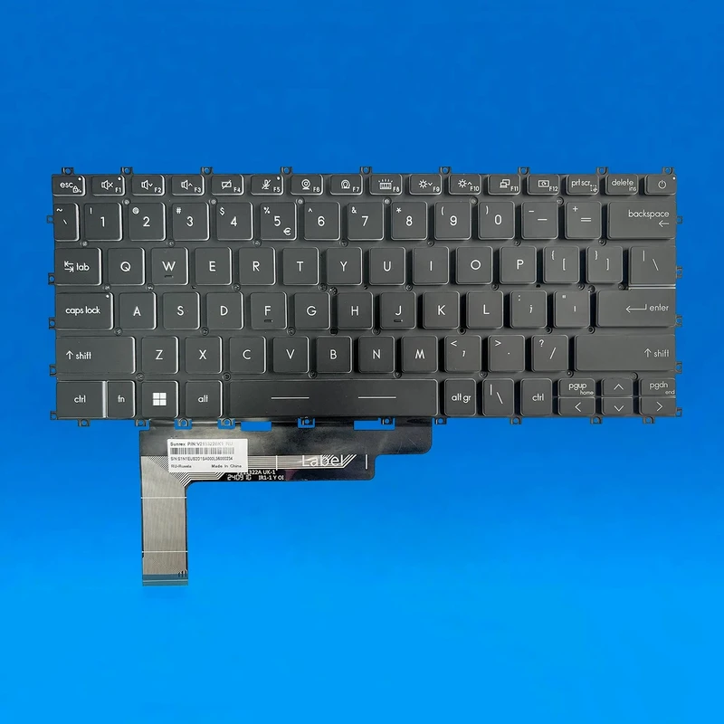 A+New US Backlit Keyboard for MSI Summit E13 AI Evo A1M A2HM MS-13P3 MS-13P4
A+New US Backlit Keyboard for MSI Summit E13 AI Evo A1M A2HM MS-13P3 MS-13P4
