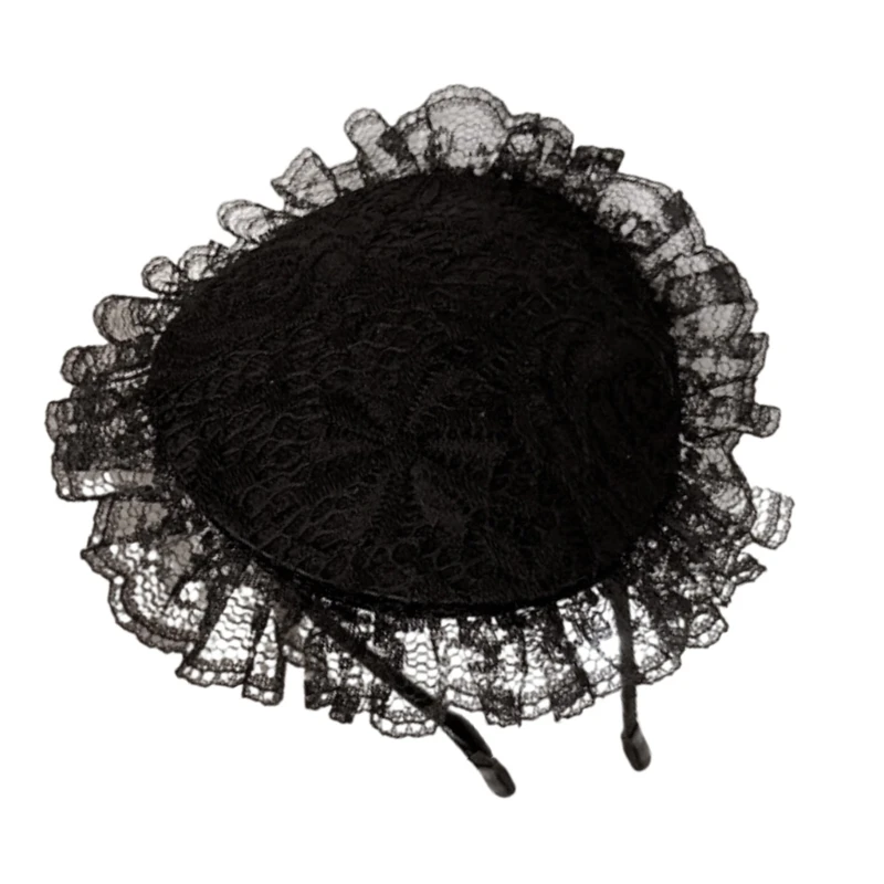 Women's Fascinator Lace Head Accessory Adjustable Headwear Vintage Hat Ornament For Elegant Dress Pairings And Banquets
Women's Fascinator Lace Head Accessory Adjustable Headwear Vintage Hat Ornament For Elegant Dress Pairings And Banquets