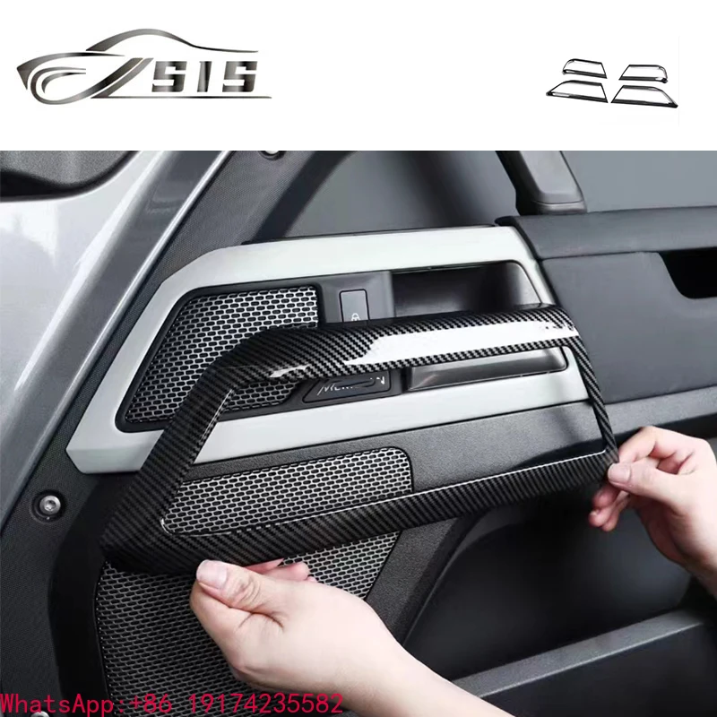 De-fe-nd-er 110/90/130 Handle Cover for 2022-2023 Year De-fe-nd-er Door Handle Dry Carbon Fiber Material Interior Car Decorative
De-fe-nd-er 110/90/130 Handle Cover for 2022-2023 Year De-fe-nd-er Door Handle Dry Carbon Fiber Material Interior Car Decorative