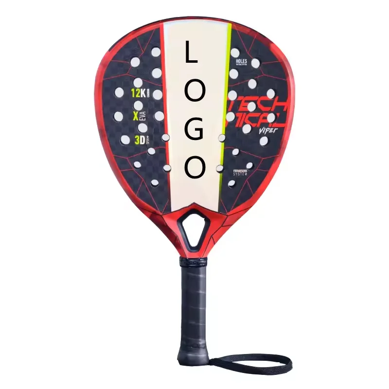 2025 durable Carbon fiber material padel racket, glass fiber mixed optional, 3K/12K/18K texture, QC1 model beginner friendly spo
2025 durable Carbon fiber material padel racket, glass fiber mixed optional, 3K/12K/18K texture, QC1 model beginner friendly spo