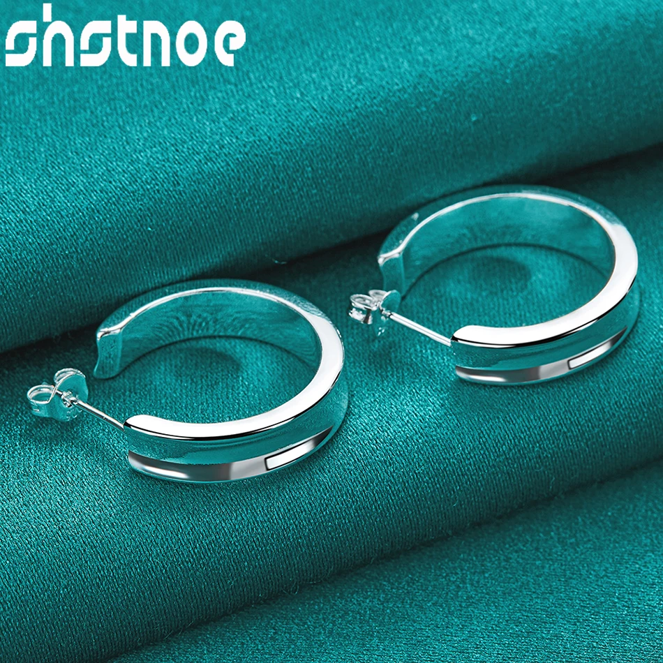 925 Sterling Silver 23mm Smooth Round Stud Earring Fashion Jewelry Accessories Gift For Women Bridal Engagement Wedding Birthday
925 Sterling Silver 23mm Smooth Round Stud Earring Fashion Jewelry Accessories Gift For Women Bridal Engagement Wedding Birthday