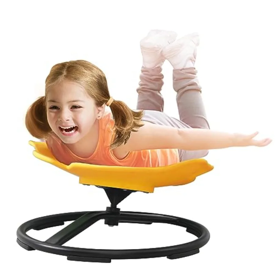 Fish-Shaped Sensory Spinning Chair for with Autism ADHD Yellow Swivel Chair for Indoor/Outdoor Use Sit and Spin Toy to Train Bo
Fish-Shaped Sensory Spinning Chair for with Autism ADHD Yellow Swivel Chair for Indoor/Outdoor Use Sit and Spin Toy to Train Bo