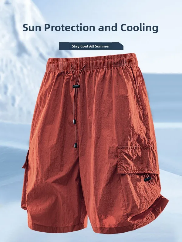 2026 New Sle Ice Silk Workwear orts with Large kets Outdoor Sports Casual Men's orts Couple's Loose Fit mid Waist
2026 New Sle Ice Silk Workwear orts with Large kets Outdoor Sports Casual Men's orts Couple's Loose Fit mid Waist