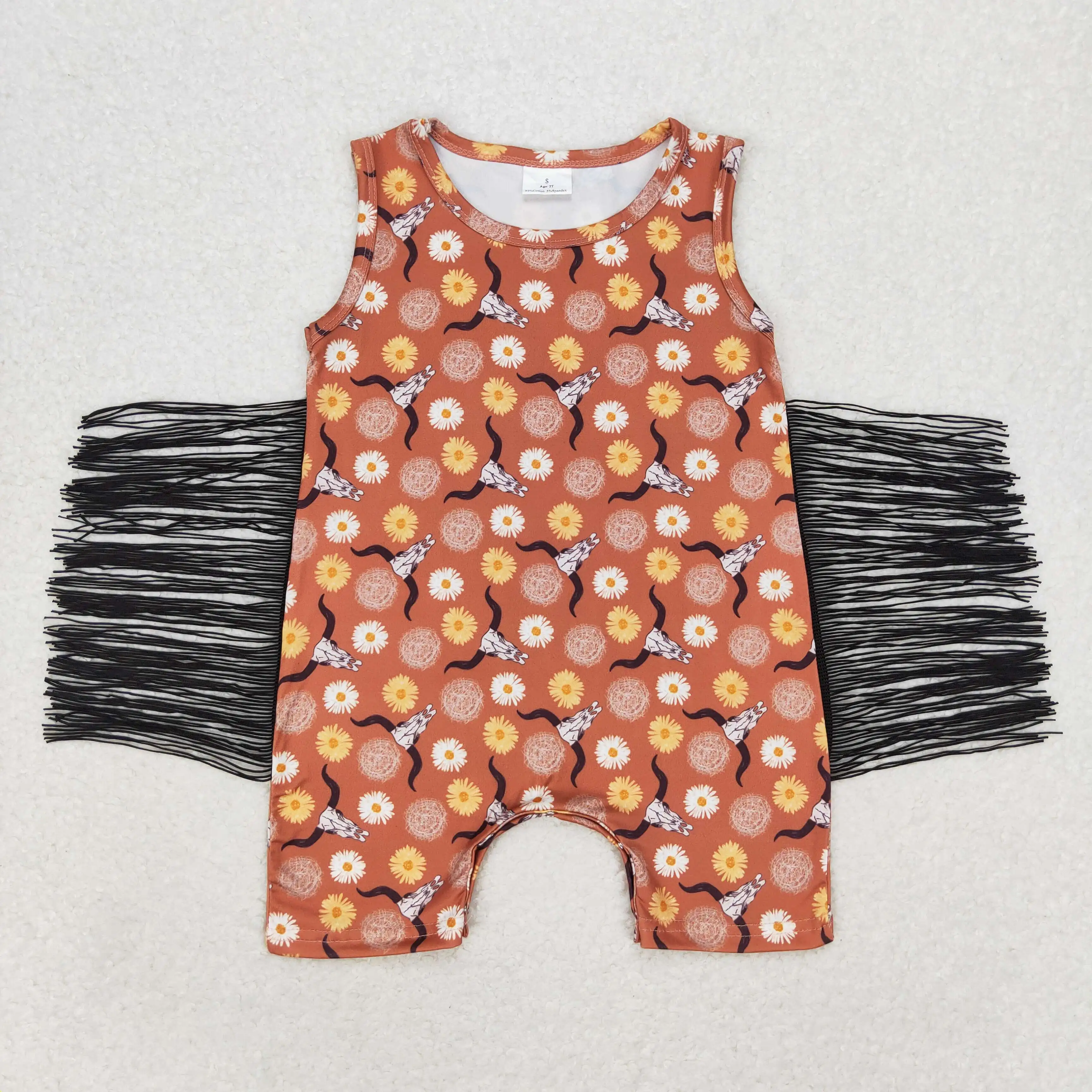 z924-06 SR1111 New Arrival baby boy clothes Alpine tassel brown sleeveless romper Wholesale Summer Boutique baby rompers
z924-06 SR1111 New Arrival baby boy clothes Alpine tassel brown sleeveless romper Wholesale Summer Boutique baby rompers