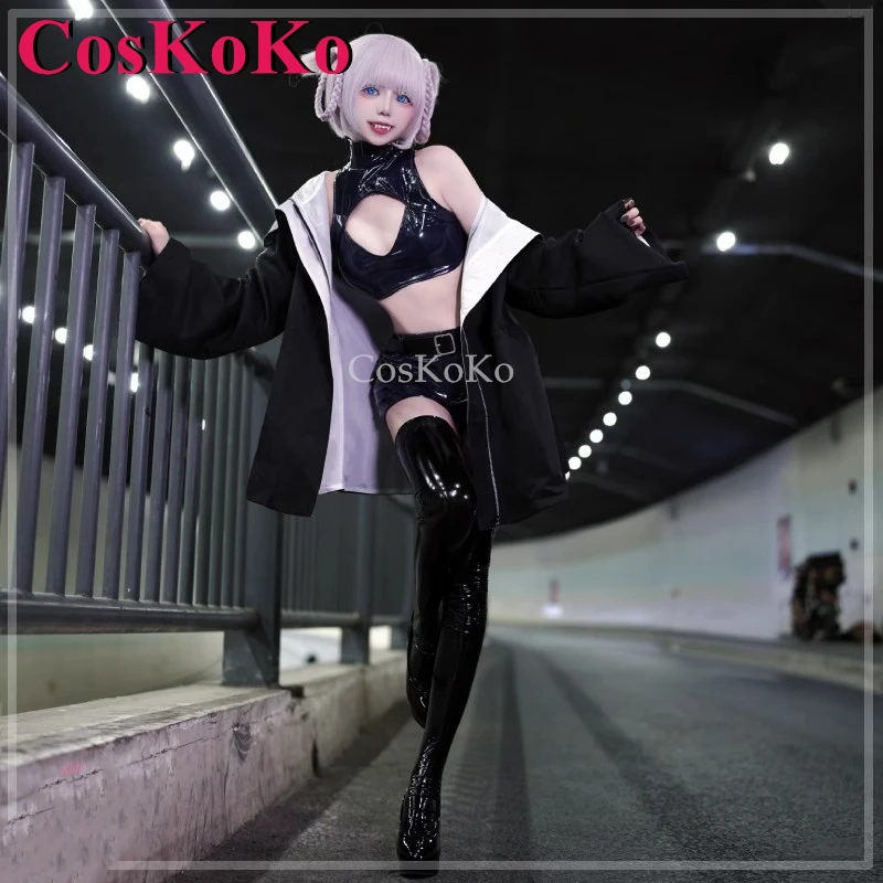 CosKoKo Nanakusa Nazuna Cosplay Anime Call Of The Night Costume Fashion PU Leather Uniforms Halloween Party Role Play Clothing
CosKoKo Nanakusa Nazuna Cosplay Anime Call Of The Night Costume Fashion PU Leather Uniforms Halloween Party Role Play Clothing