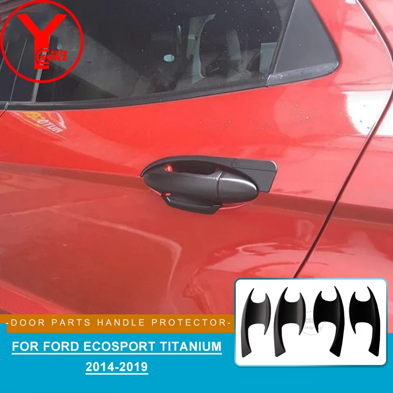 YCSUNZ ABS car styling matte black side door parts handle protector auto accessories for ford ecosport titanium 2017 2018 2019
YCSUNZ ABS car styling matte black side door parts handle protector auto accessories for ford ecosport titanium 2017 2018 2019