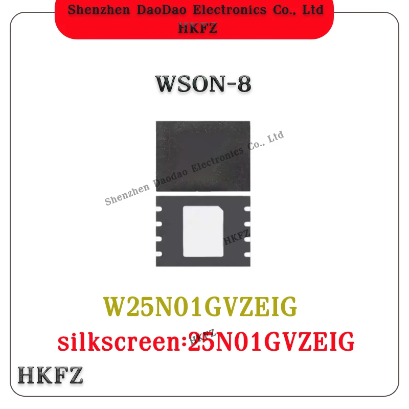10Pcs W25N01GVZEIG 25N01GVZEIG WSON-8 3V 1Gb serial flash memory chip IC New original
10Pcs W25N01GVZEIG 25N01GVZEIG WSON-8 3V 1Gb serial flash memory chip IC New original