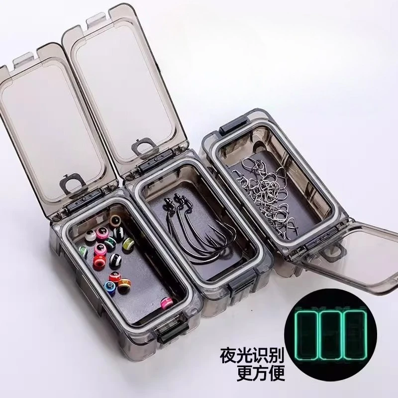 1pcs Luminous Mini Fishing Accessory Boxes Fish Hooks Artificial Bait Plastic Spliceable Storage Box Sea Fishing Tackle Box
1pcs Luminous Mini Fishing Accessory Boxes Fish Hooks Artificial Bait Plastic Spliceable Storage Box Sea Fishing Tackle Box