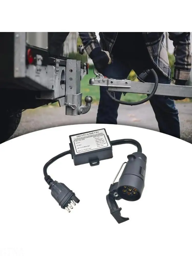 G7NA Weather Resistant 4 Pin to 7 Pin Trailer Wiring Adapter for Signal Transmission
G7NA Weather Resistant 4 Pin to 7 Pin Trailer Wiring Adapter for Signal Transmission