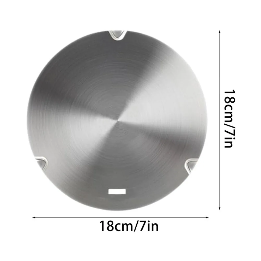 Stainless Steel Heat Conducting Plate with Magnetic Pad Perfect Solution for Even Cooking on For Induction Cookers
Stainless Steel Heat Conducting Plate with Magnetic Pad Perfect Solution for Even Cooking on For Induction Cookers