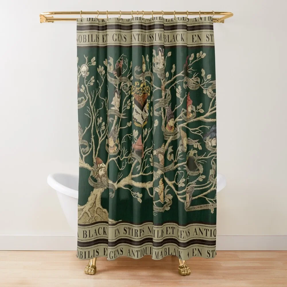 Noble House of Black Family Tree Shower Curtain Bathroom Accessory Luxury Bathroom Curtain
Noble House of Black Family Tree Shower Curtain Bathroom Accessory Luxury Bathroom Curtain