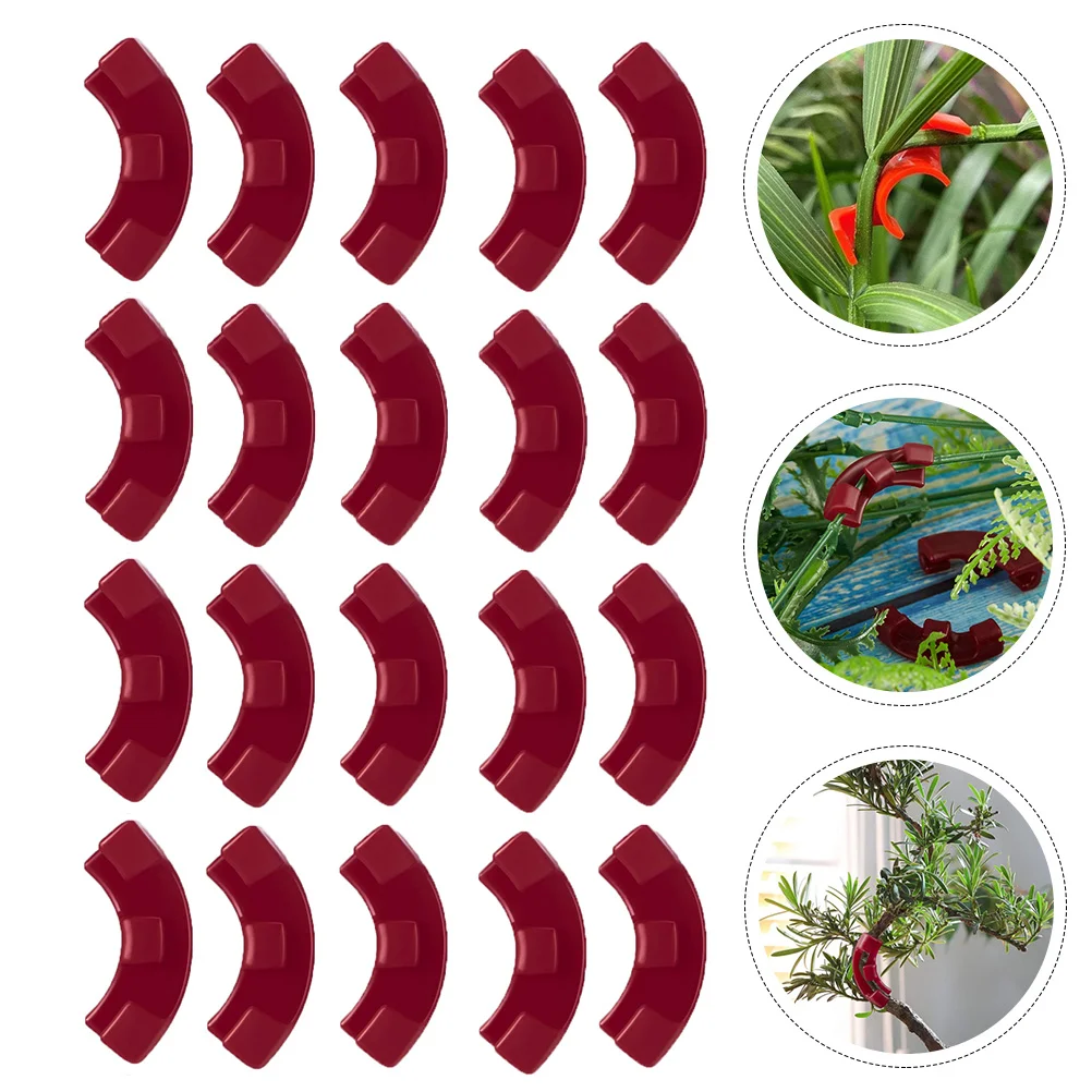 20 Pcs Plant Bender Support Clips Planting Trainer Bending Garden Plastic Vines Flower Clamps Suite
20 Pcs Plant Bender Support Clips Planting Trainer Bending Garden Plastic Vines Flower Clamps Suite