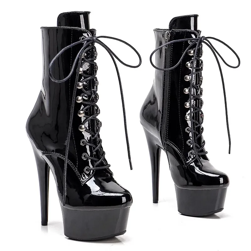 LAIJIANJINXIA New 15CM/6Inch PU Upper Women's Platform Party High Heels Modern Ankle Boots Pole Dance Shoes 001
LAIJIANJINXIA New 15CM/6Inch PU Upper Women's Platform Party High Heels Modern Ankle Boots Pole Dance Shoes 001