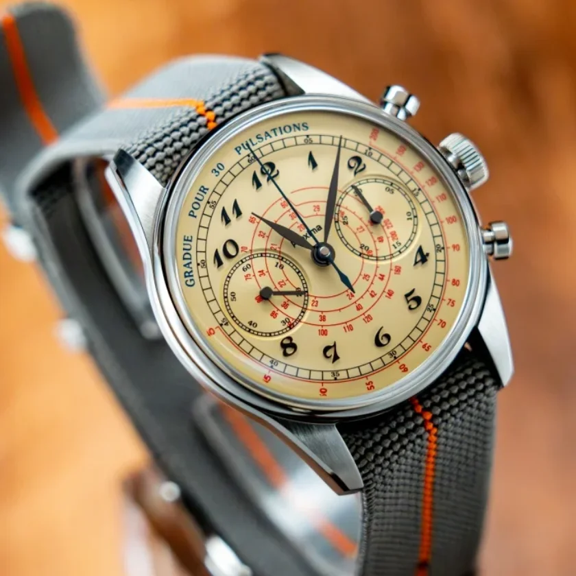 Мужские часы Proxima Pilot с хронографом, 39 мм, механические, с ручным заводом, водонепроницаемость 10 бар, сапфировое стекло, циферблат с пульсацией, механизм ST1902
Мужские часы Proxima Pilot с хронографом, 39 мм, механические, с ручным заводом, водонепроницаемость 10 бар, сапфировое стекло, циферблат с пульсацией, механизм ST1902