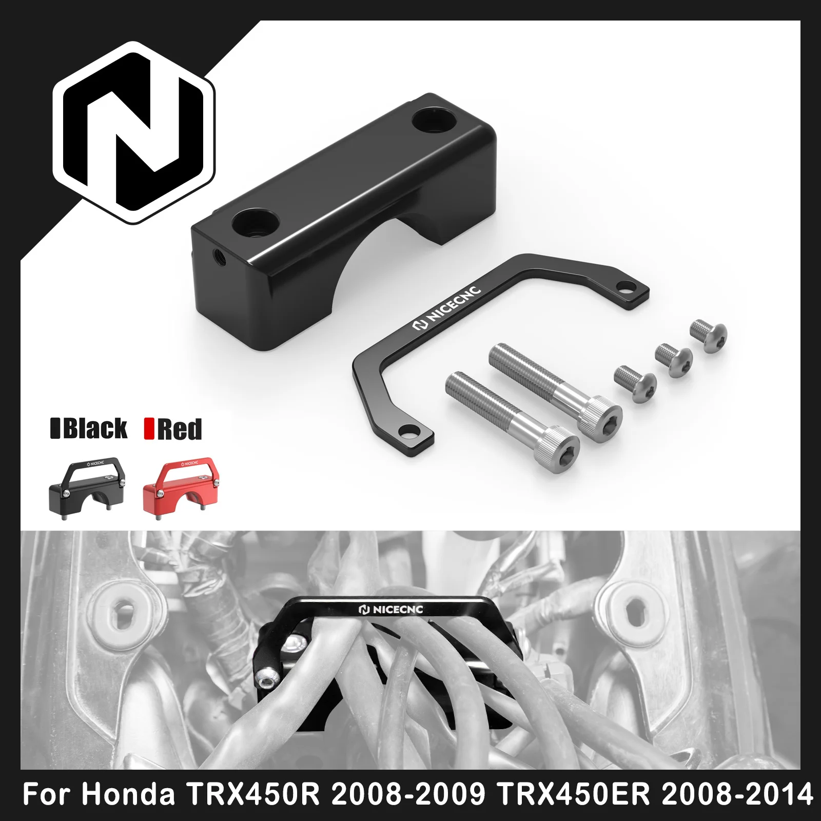 NICECNC Steering Stem Clamp For Honda TRX450R 2008-2009 TRX450ER 2008-2014 Replaces 53220-HP1-A00 Come With Wire Clamp Aluminum
NICECNC Steering Stem Clamp For Honda TRX450R 2008-2009 TRX450ER 2008-2014 Replaces 53220-HP1-A00 Come With Wire Clamp Aluminum