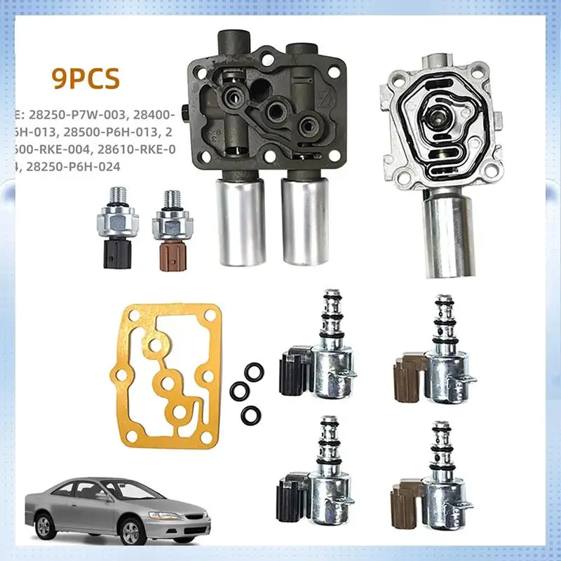 A70R-Transmission Solenoid Kit 28250-P6H-024 28250-P7W-003 For Honda Accord Odyssey Pilot Prelude For Acura CL TL
A70R-Transmission Solenoid Kit 28250-P6H-024 28250-P7W-003 For Honda Accord Odyssey Pilot Prelude For Acura CL TL