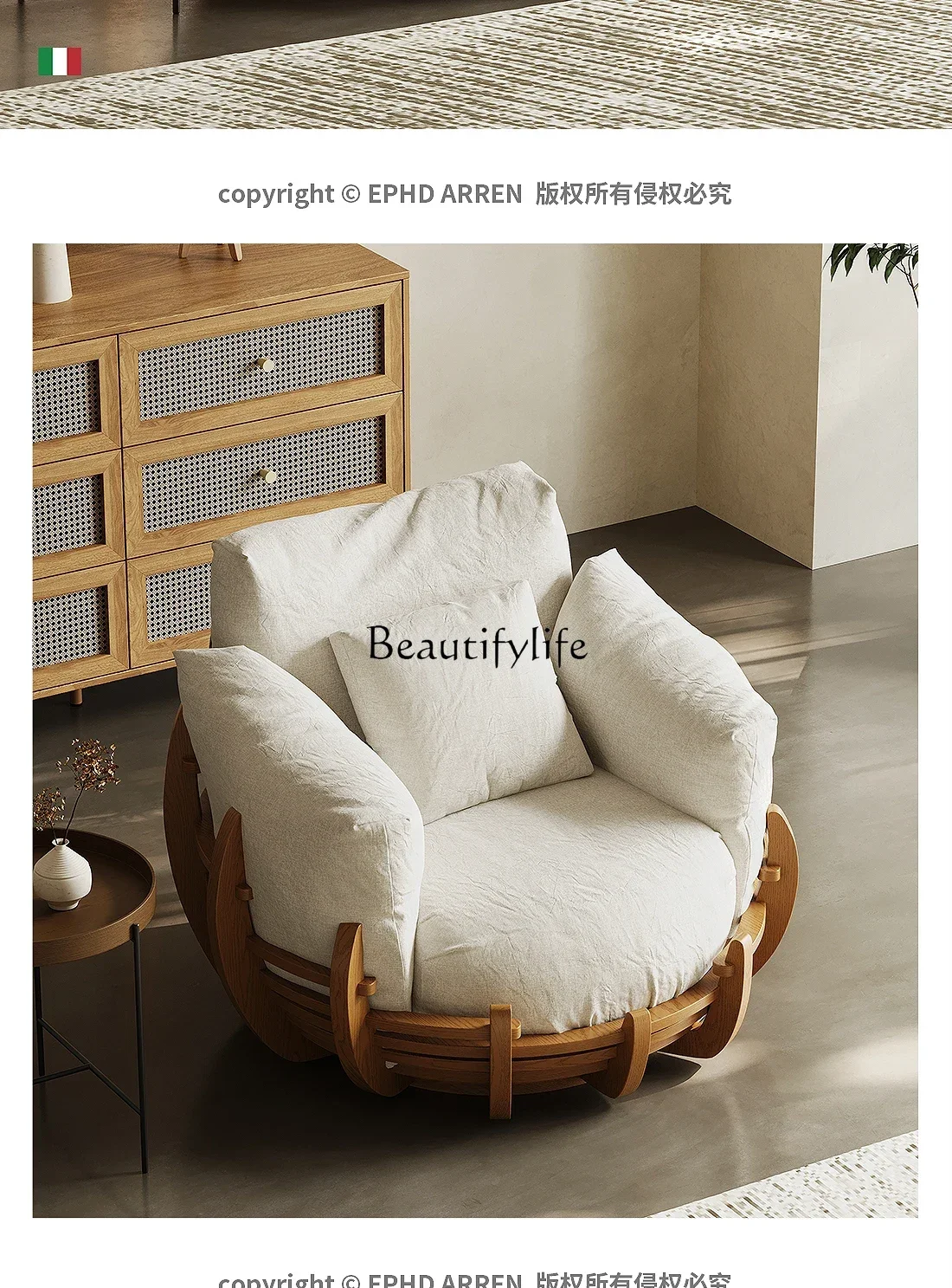 yj21 Italian minimalist sofa chair removable and washable linen down lazy rotatable single leisure chair
yj21 Italian minimalist sofa chair removable and washable linen down lazy rotatable single leisure chair