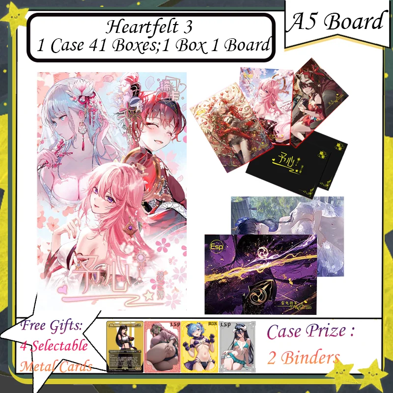 Доска Heartfelt 3 A5 — полный набор карточек «История богини аниме» с Albedo Nezuko Rem Nami Power Zero 2 — Коллекционные карты
Доска Heartfelt 3 A5 — полный набор карточек «История богини аниме» с Albedo Nezuko Rem Nami Power Zero 2 — Коллекционные карты