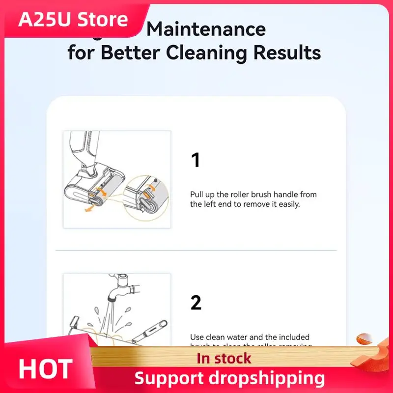 A25U 4PCS Microfiber Brush Roller Replace For Narwal S20 Pro Vacuum Cleaner Spare Parts Efficient Household Cleaning Parts
A25U 4PCS Microfiber Brush Roller Replace For Narwal S20 Pro Vacuum Cleaner Spare Parts Efficient Household Cleaning Parts