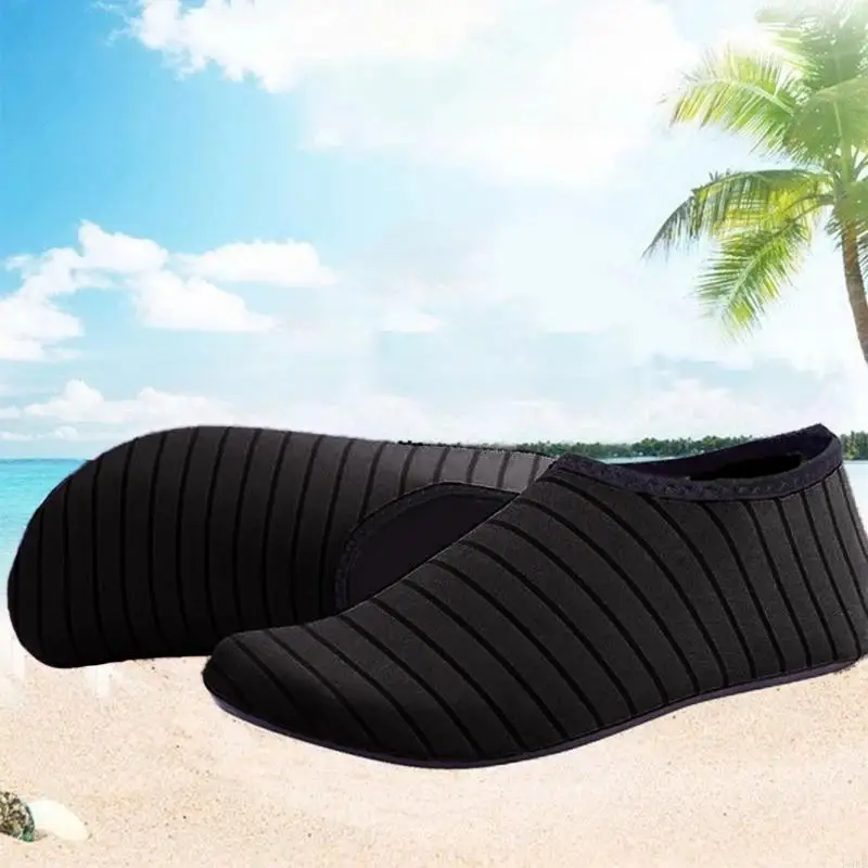 P88B Quick-Dry Beach Aqua Socks Water Shoes Lightweight for Surf Yoga Exercise Black
P88B Quick-Dry Beach Aqua Socks Water Shoes Lightweight for Surf Yoga Exercise Black
