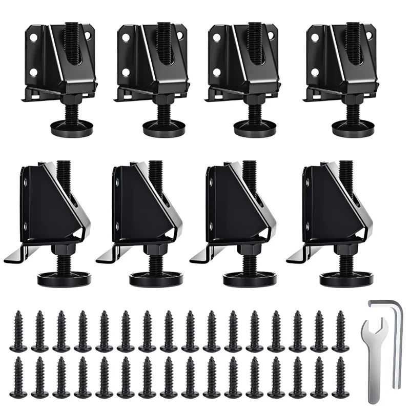 ABVA-Adjustable Furniture Levelers Adjustable Table Leg Leveler No-Flip Furniture Installation Workbench Leveling Feet For Furni
ABVA-Adjustable Furniture Levelers Adjustable Table Leg Leveler No-Flip Furniture Installation Workbench Leveling Feet For Furni