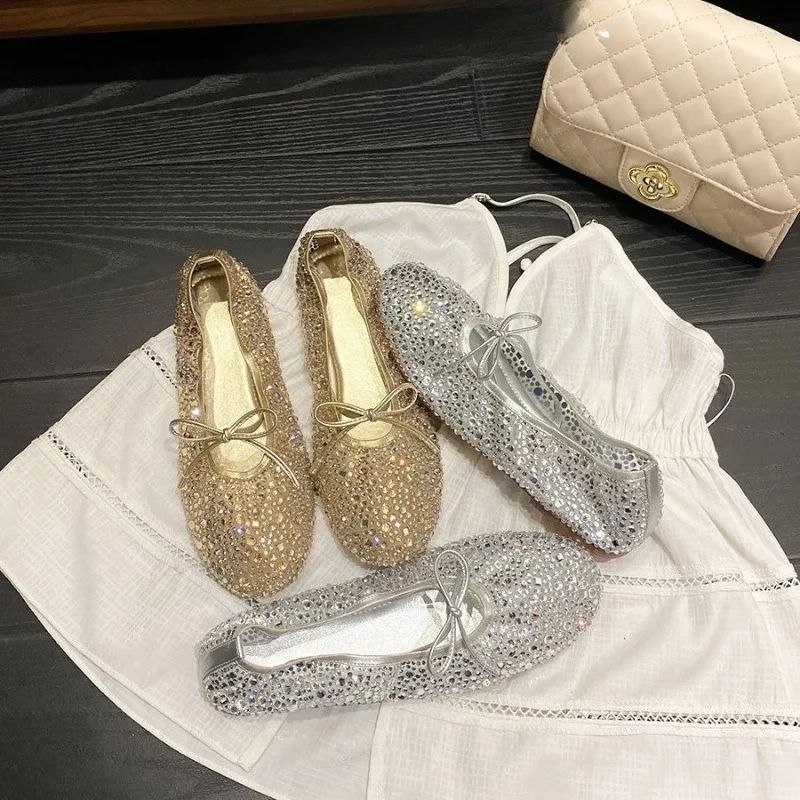 Fashion Womens Mary Jane Shoes Exquisite Air Mesh Rhinestone Casual Shoes for Woman Bling Flat Shoe Designer Shoes Zapatos Mujer
Fashion Womens Mary Jane Shoes Exquisite Air Mesh Rhinestone Casual Shoes for Woman Bling Flat Shoe Designer Shoes Zapatos Mujer