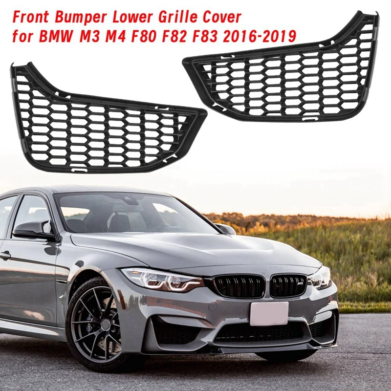 1 пара нижней решетки переднего бампера для BMW M3 M4 F80 F82 F83 2016-2019 51118054301 51118054302 Вентиляционная сетка
1 пара нижней решетки переднего бампера для BMW M3 M4 F80 F82 F83 2016-2019 51118054301 51118054302 Вентиляционная сетка