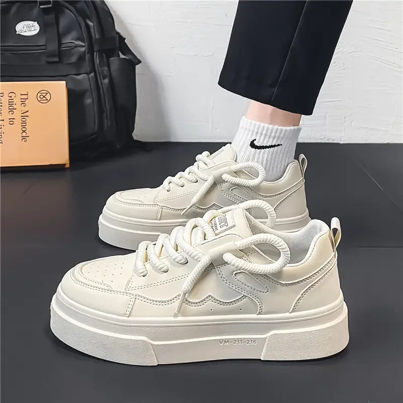 Comfortable, fashionable, versatile, low top white shoes, board shoes, sports and casual shoes, men's shoes
Comfortable, fashionable, versatile, low top white shoes, board shoes, sports and casual shoes, men's shoes