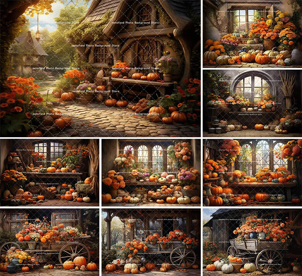 Mehofond Thanksgiving Backdrops Autumn Fall Harvest Kids Party Pumpkin Wheel Window Flower Decor Photography Background Photo
Mehofond Thanksgiving Backdrops Autumn Fall Harvest Kids Party Pumpkin Wheel Window Flower Decor Photography Background Photo