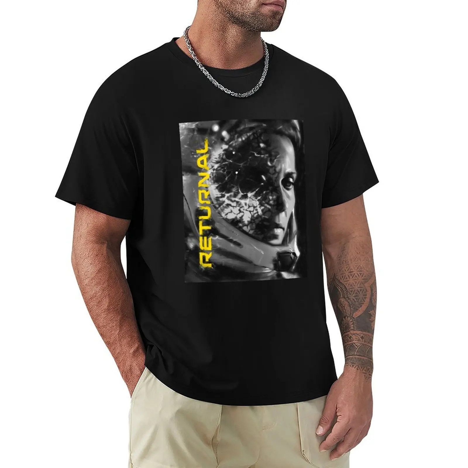 Returnal Game Art T-Shirt Basic Solid Color Casual Tee Shirt
Returnal Game Art T-Shirt Basic Solid Color Casual Tee Shirt