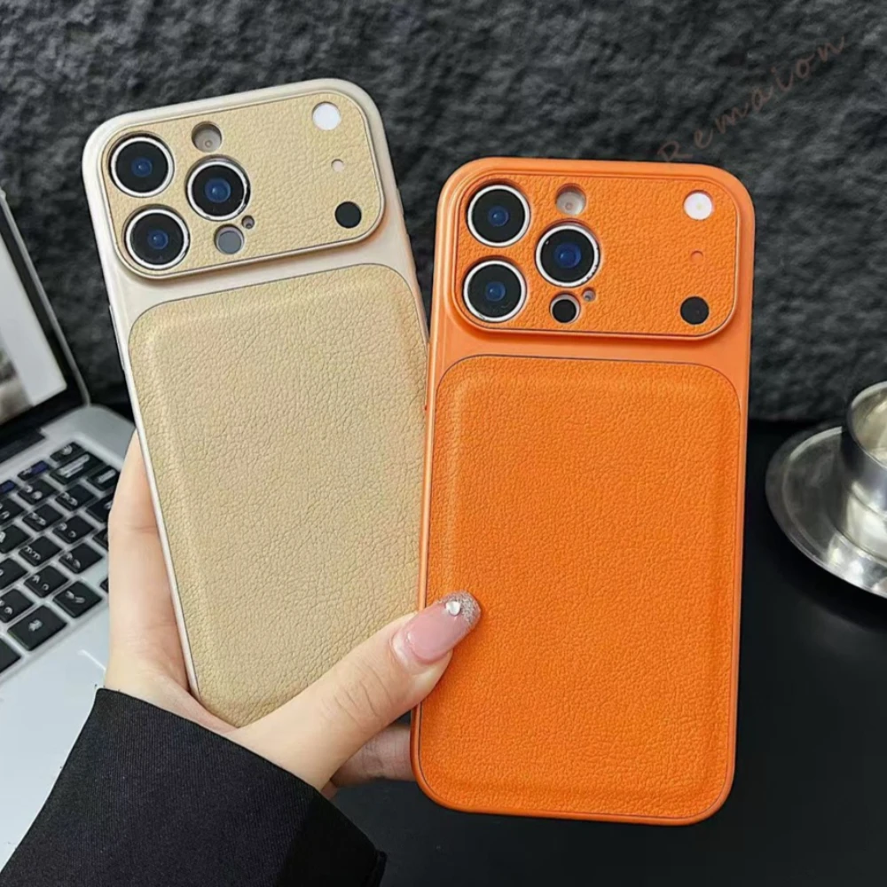 Luxury Leather Phone Case For iPhone 17 13 14 15 16 Pro Max 14 15 16 Plus Official Big Windows Shockproof Protector Cover
Luxury Leather Phone Case For iPhone 17 13 14 15 16 Pro Max 14 15 16 Plus Official Big Windows Shockproof Protector Cover