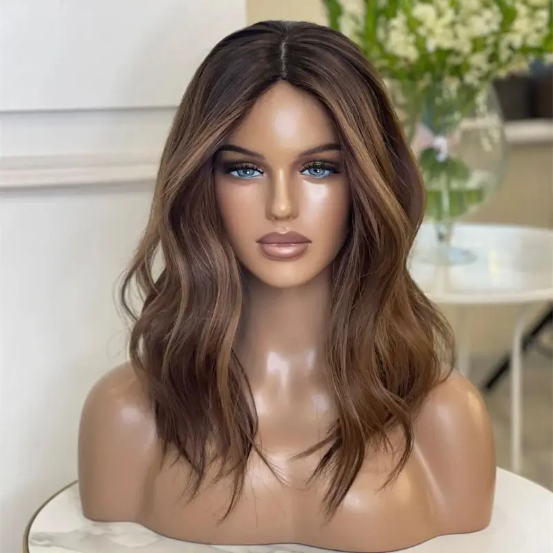 Wigs on clearance sale Real Human Hair Wig for Women Loose WAve Chocolate Brown with Ash Color highlights Glueless High Quality
Wigs on clearance sale Real Human Hair Wig for Women Loose WAve Chocolate Brown with Ash Color highlights Glueless High Quality