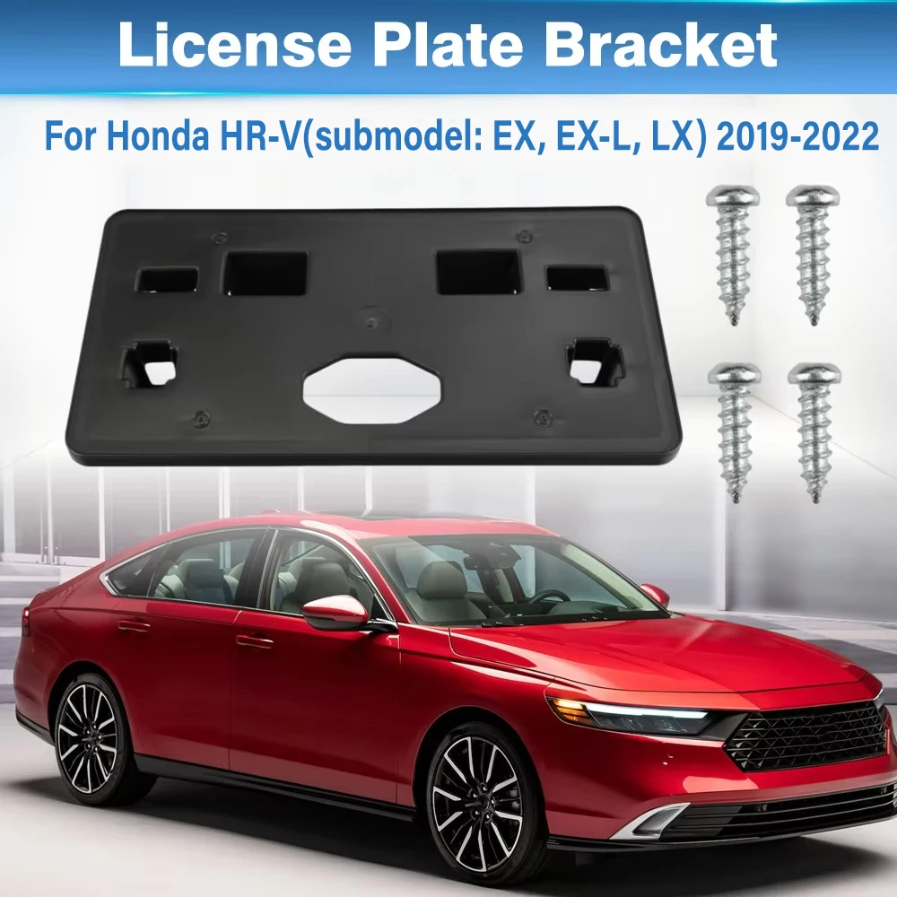 For Honda HR-V EX EX-L LX 2019 2020 2021 2022 Car Front Bumper License Plate Frame Bracket Holder 191275519394 71145T7WA10
For Honda HR-V EX EX-L LX 2019 2020 2021 2022 Car Front Bumper License Plate Frame Bracket Holder 191275519394 71145T7WA10