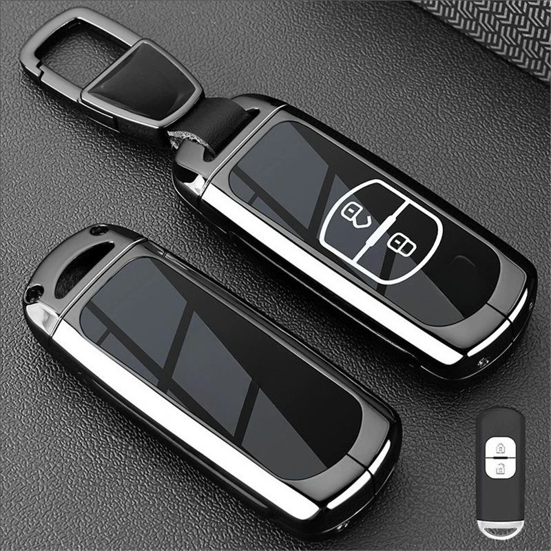 Premium Zinc Alloy Key Cover Case for Mazda 3 Axela/CX-30/CX-5/Atenza/CX-50/CX-4/CX-7 - Protective Key Fob Shell Keychain
Premium Zinc Alloy Key Cover Case for Mazda 3 Axela/CX-30/CX-5/Atenza/CX-50/CX-4/CX-7 - Protective Key Fob Shell Keychain