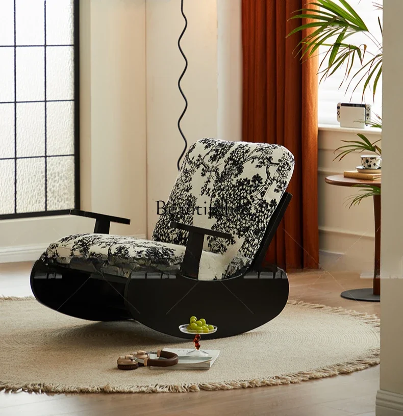 Retro Solid Wood Rocking Chair Home Bedroom Adult Sleeping Removal and Washing Single Leisure Chair
Retro Solid Wood Rocking Chair Home Bedroom Adult Sleeping Removal and Washing Single Leisure Chair