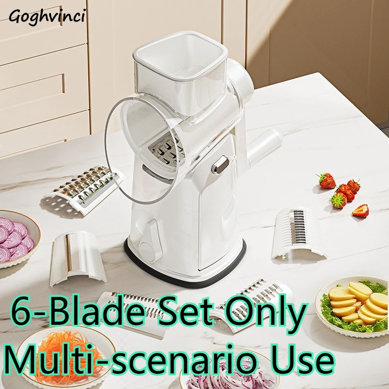 Manual Slicers Multi-functional Kitchen Fruit Vegetable Shredder Hand Cranked Safe Odorless Effort Saving Stable Compact
Manual Slicers Multi-functional Kitchen Fruit Vegetable Shredder Hand Cranked Safe Odorless Effort Saving Stable Compact