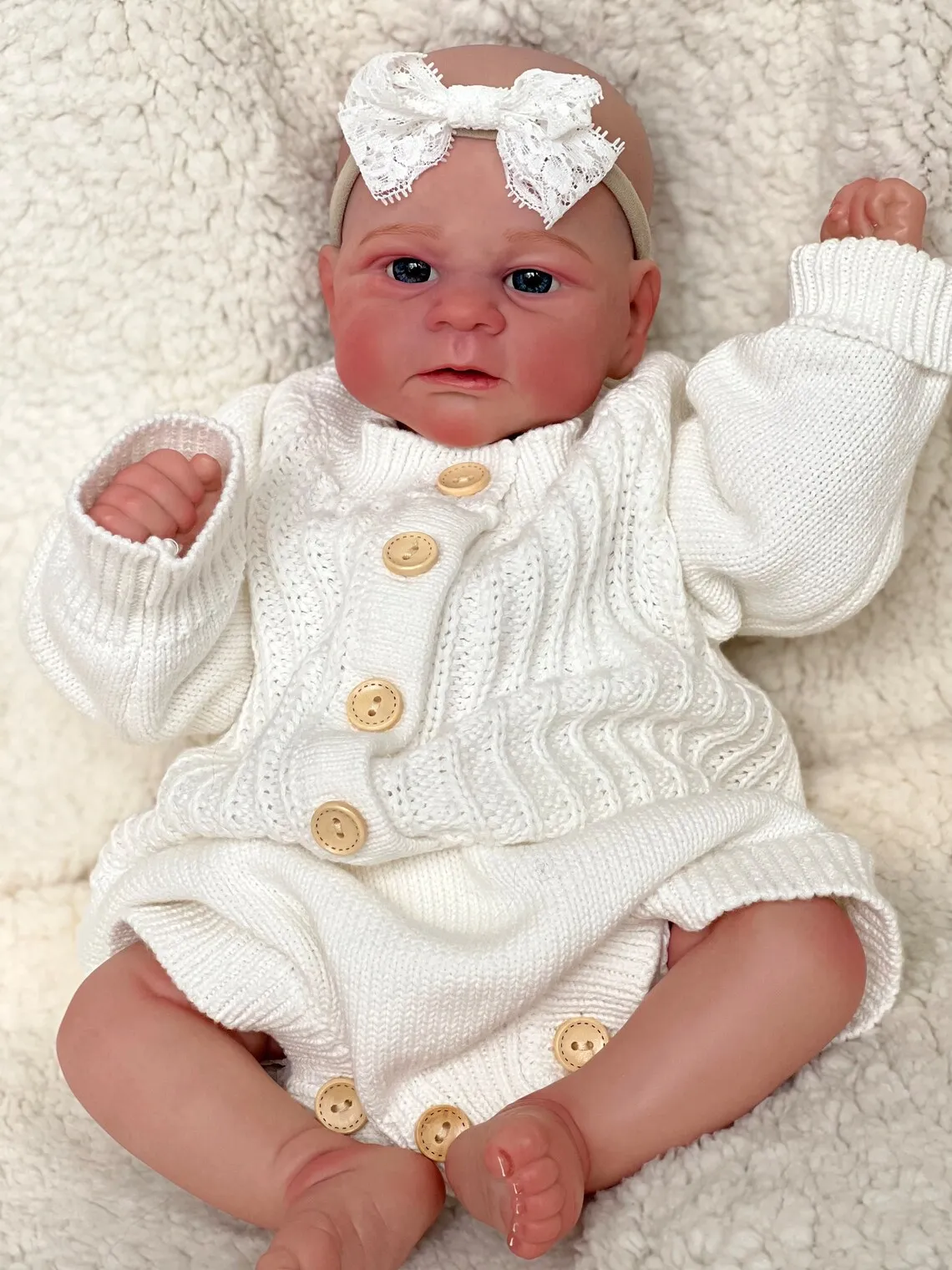 NPK 19inch Newborn Already Painted Finished Doll Premie Baby Reborn Doll Lifelike Elijah High Quality Genesis Hand Painted Doll
NPK 19inch Newborn Already Painted Finished Doll Premie Baby Reborn Doll Lifelike Elijah High Quality Genesis Hand Painted Doll