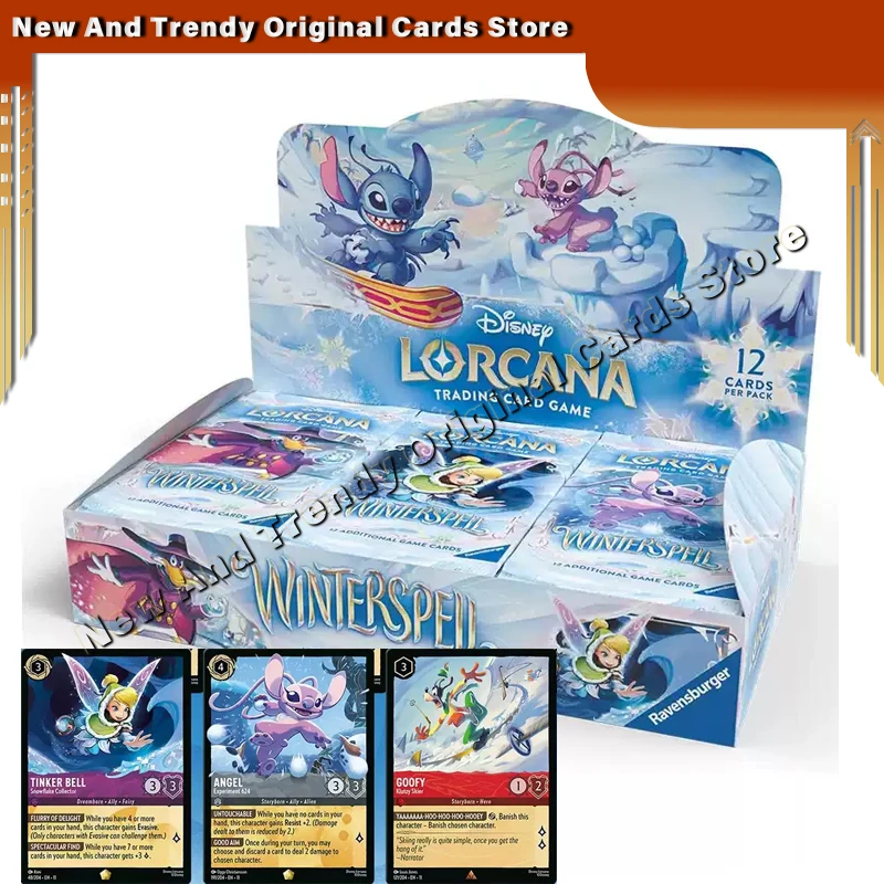 Original Disney Lorcana Additional Winter Spell Vol.11 Trading Card Game English Version Cards Children Gifts
Original Disney Lorcana Additional Winter Spell Vol.11 Trading Card Game English Version Cards Children Gifts