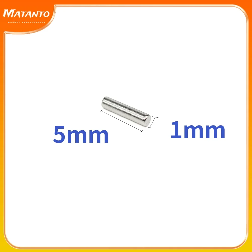20-1000Pcs 1x5mm Small Round Magnets Neodymium Magnet N35 Super Strong 1x5 mm Magnetic Sheet Disc Magnet for Fridge 1*5
20-1000Pcs 1x5mm Small Round Magnets Neodymium Magnet N35 Super Strong 1x5 mm Magnetic Sheet Disc Magnet for Fridge 1*5