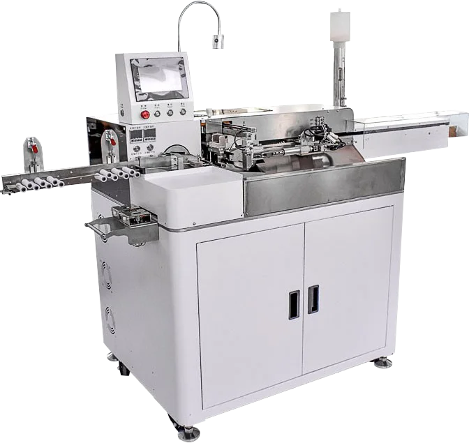 Fully automatic 10 wire double head dipping machine peeling stripping cutting wire twisting auto two side tinning machine
Fully automatic 10 wire double head dipping machine peeling stripping cutting wire twisting auto two side tinning machine