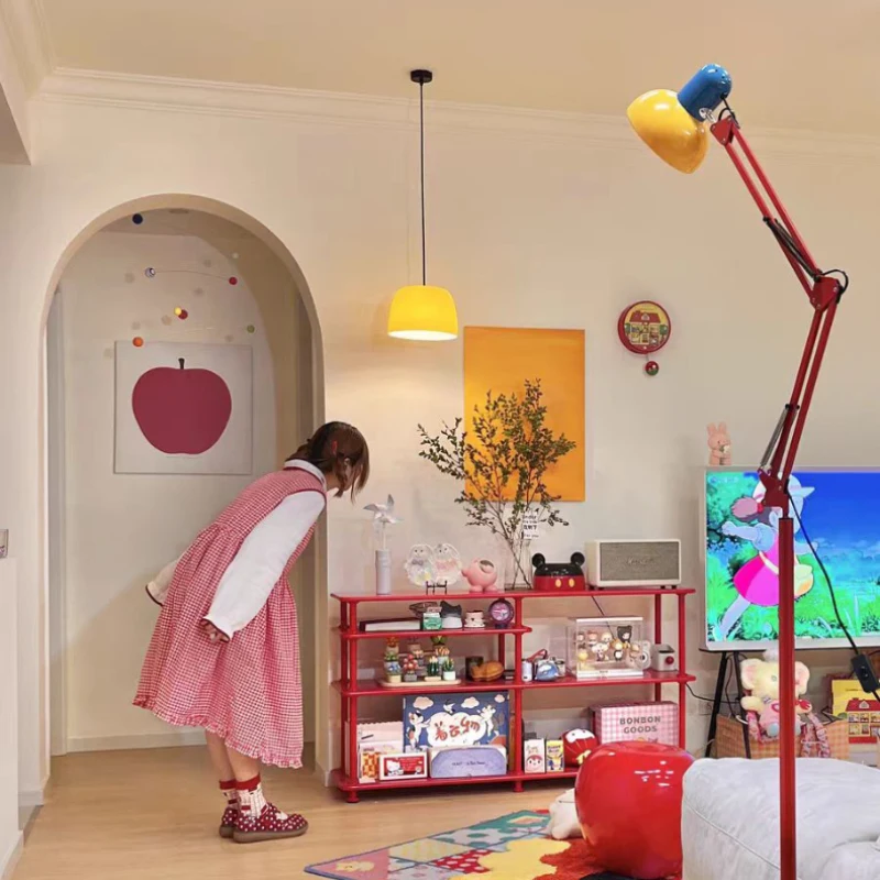Color Children Room Reading Floor Lamps Retractable Long Arm Vertical Lamp Living Room Study Desktop Decor Lighting Floor Lights
Color Children Room Reading Floor Lamps Retractable Long Arm Vertical Lamp Living Room Study Desktop Decor Lighting Floor Lights