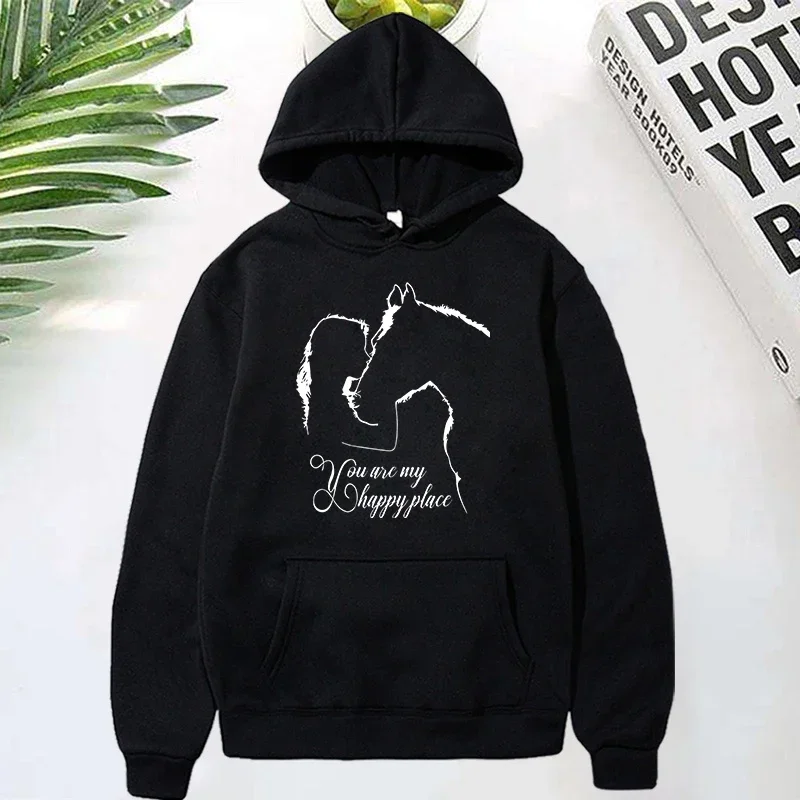 Толстовка Женская флисовая с длинным рукавом, круглым вырезом и принтом «You Are My Happy Place»
Толстовка Женская флисовая с длинным рукавом, круглым вырезом и принтом «You Are My Happy Place»