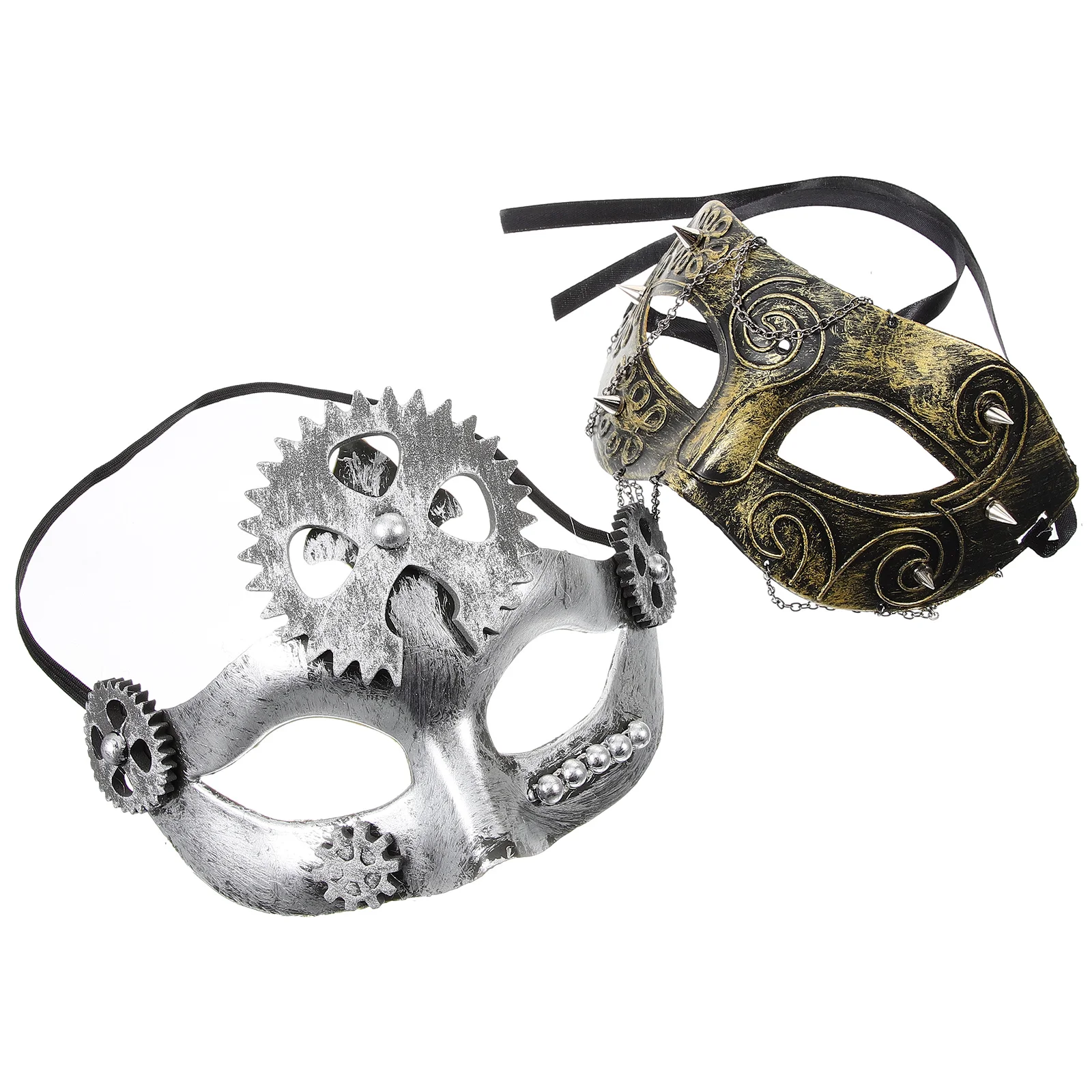2Pcs Gear Masks Masquerade Vintage Steampunk Carnival Masks for Women Party Gras Halloween Eye Mask Mask
2Pcs Gear Masks Masquerade Vintage Steampunk Carnival Masks for Women Party Gras Halloween Eye Mask Mask