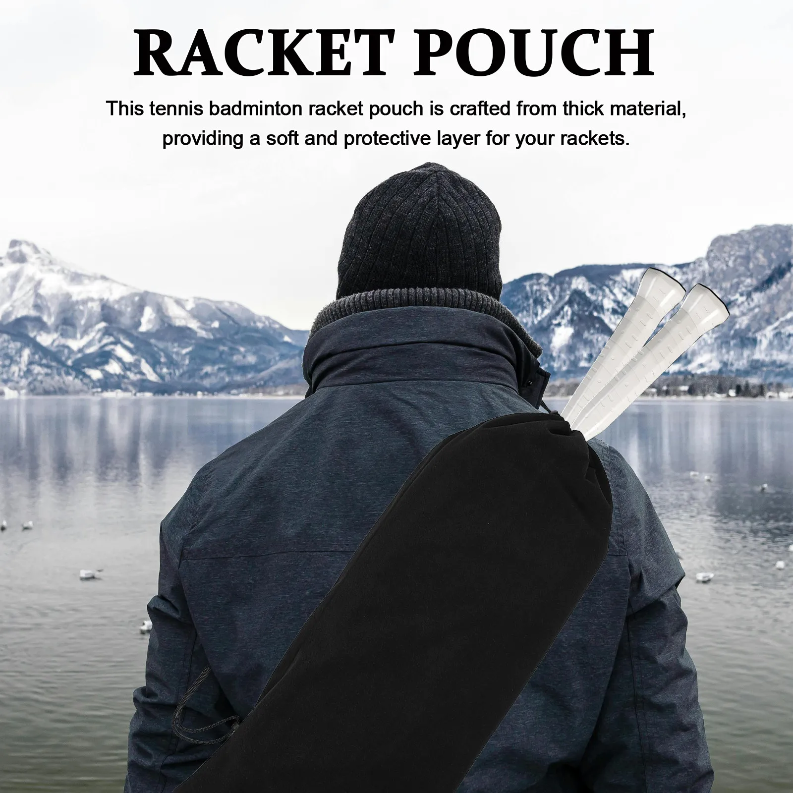 Racket Sleeve Bag Waterproof Tennis Racket Cover with Shoulder Strap Spacious Design for Tennis Badminton Equipment Protection
Racket Sleeve Bag Waterproof Tennis Racket Cover with Shoulder Strap Spacious Design for Tennis Badminton Equipment Protection