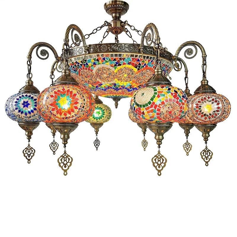 2026 NEW Istanbul Handicraft Glass Mosaic Art Turkish Hanging Lamps
2026 NEW Istanbul Handicraft Glass Mosaic Art Turkish Hanging Lamps