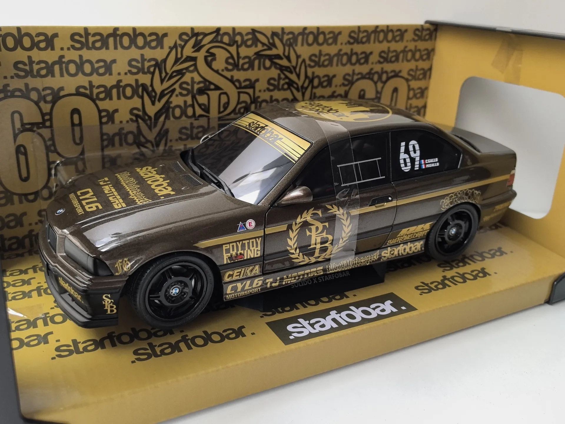 Diecast SOLIDO 1/18 Scale BMW M3 E36 COUPE #69 BMW Alloy Car Model Collectible Toy Gift Souvenir Display Ornament
Diecast SOLIDO 1/18 Scale BMW M3 E36 COUPE #69 BMW Alloy Car Model Collectible Toy Gift Souvenir Display Ornament