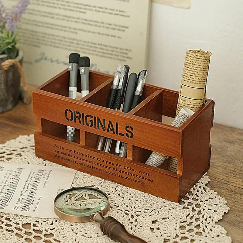 Wooden Pencil Holder 3 Compartments Makeup Organizer Brush Holder Pen Holder Pen Container Desktop Organizer Pencil Holder
Wooden Pencil Holder 3 Compartments Makeup Organizer Brush Holder Pen Holder Pen Container Desktop Organizer Pencil Holder