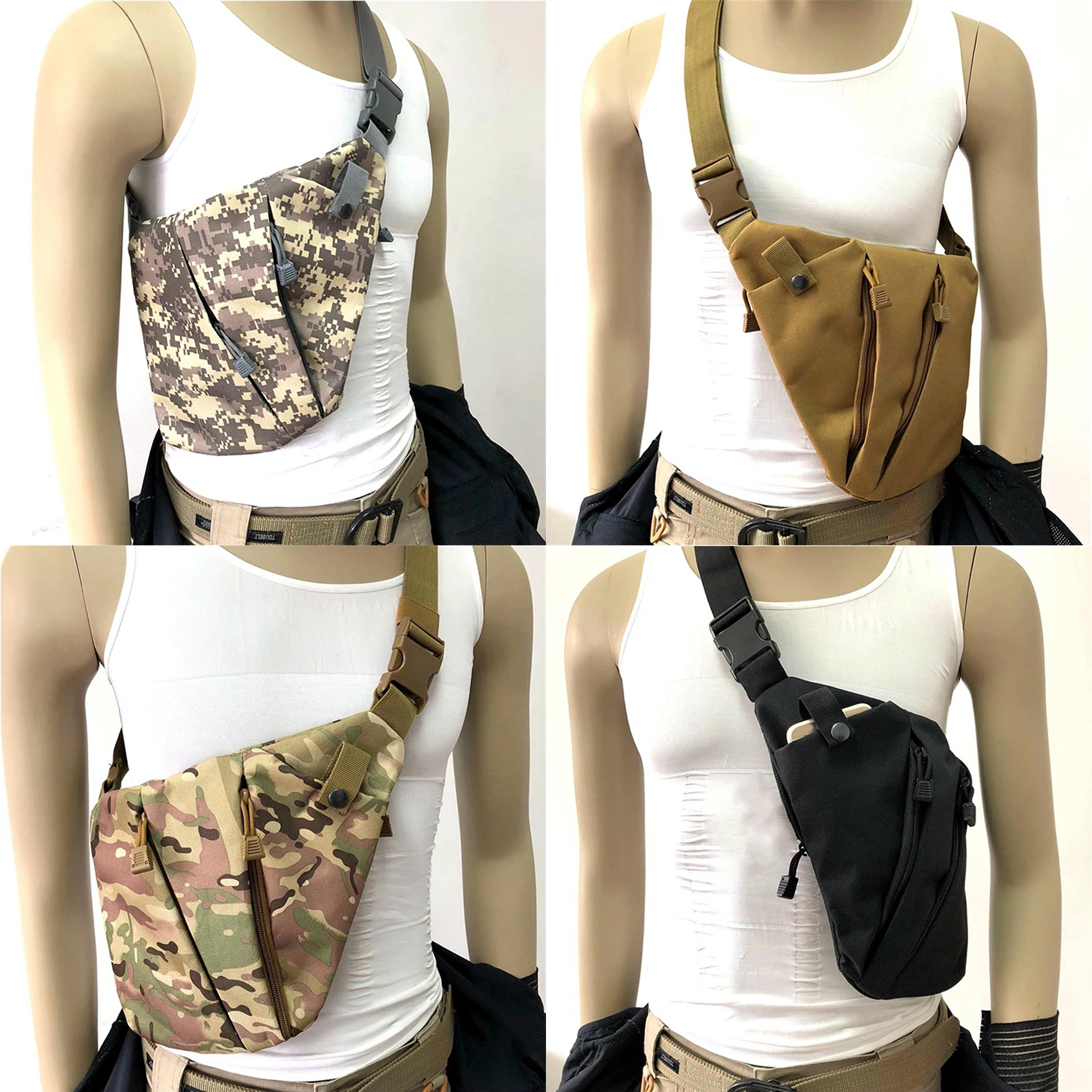 Portable Tactical Shoulder Chest Bag For Men Hiking Backpack Outdoor Hunting Camping Fishing Molle Trekking Sling
Portable Tactical Shoulder Chest Bag For Men Hiking Backpack Outdoor Hunting Camping Fishing Molle Trekking Sling